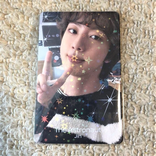 BTS JIN The Astronaut Japan fc Limited versión B. Tarjeta fotográfica oficial PC