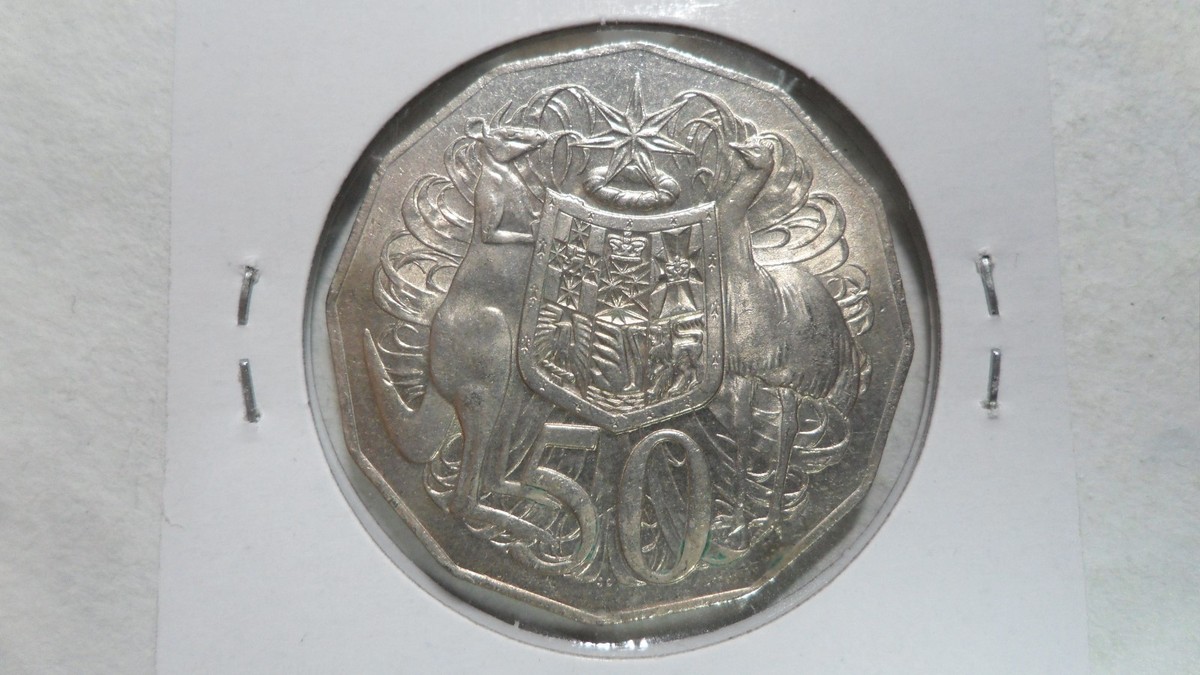 Australia 50 Cents, 1974, AU-UNC | eBay