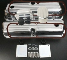 1962-1985 Sbf 289 302 351w Nostalgic Finned Tall Valve Coversbreathers Gasket