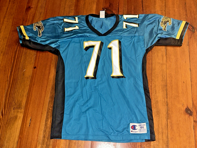 Champion Jacksonville Jaguars Tony Boselli Jersey Sz 44 1995