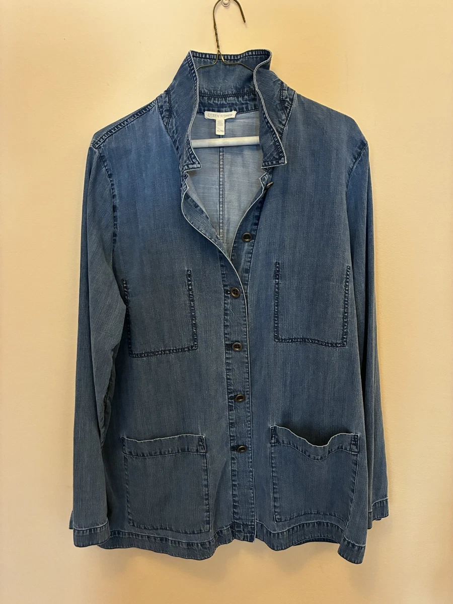 Eileen Fisher Blue Coats, Jackets & Vests for Women for sale | eBay
