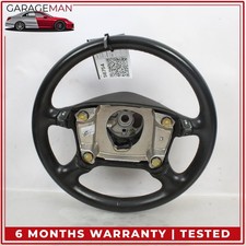 1998-2001 Porsche 911 Carrera 996 Steering Wheel Leather Black 99334780464 Oem
