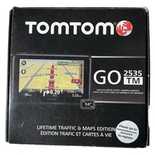 TomTom GO 2535 TM - US, Canada & Mexico Automotive Mountable, SEE DESCRIPTION