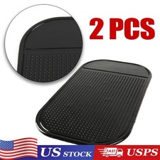 2pcs Car Magic Anti-Slip Dashboard Sticky Pad Non-slip Mat GPS Cell Phone Holder