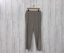 Investments pants womens size 12 straight leg modern fit gray