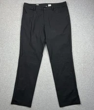 Lululemon Pants Mens 38 Black 5 Pocket Stretch Tech Slim Fit Casual Active Adult