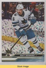 2023-24 Upper Deck Series 1 Speckled Foil Matthew Benning Matt #148 READ 19le