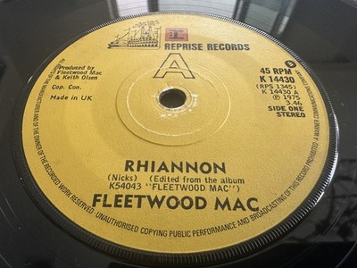 Fleetwood Mac / Rhiannon / Sugar daddy / UK pressing / VG / Hear