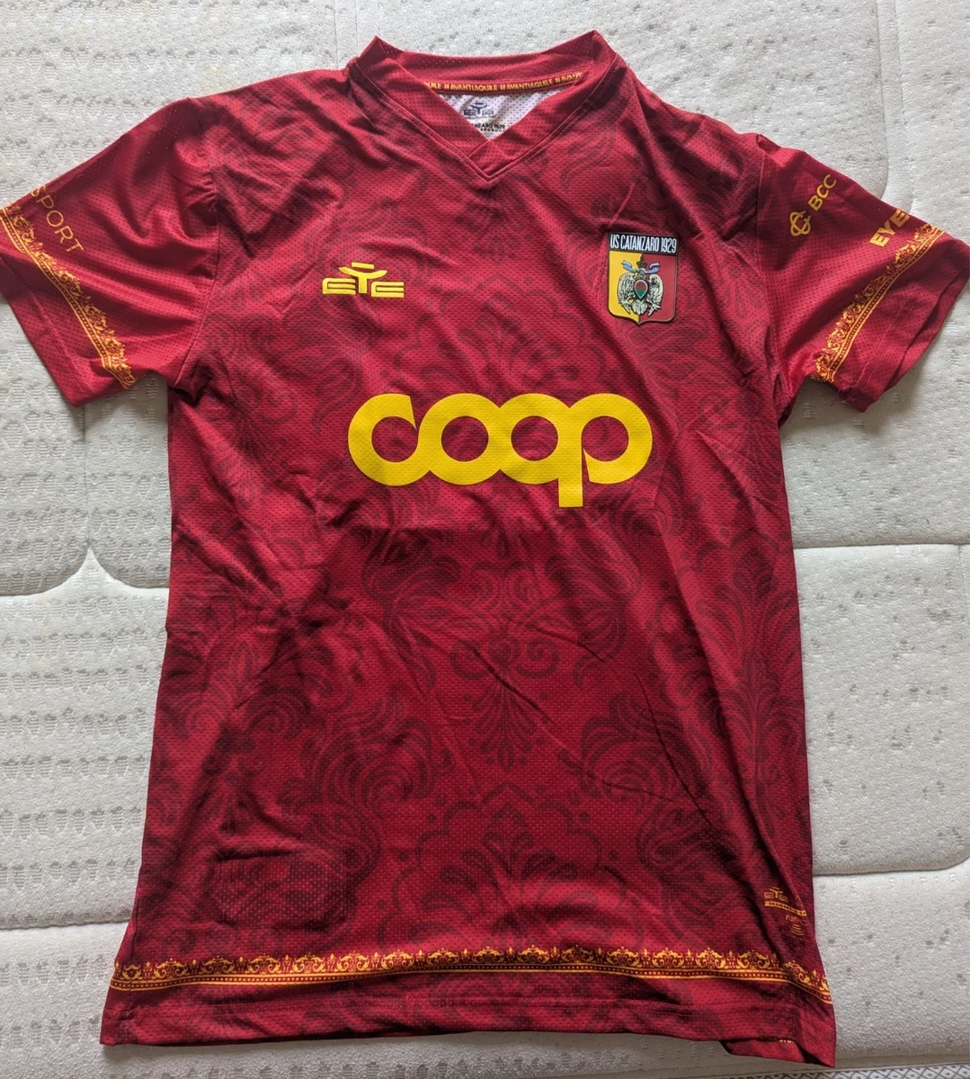 Maillot Italie De Rouge Match Porté Issue Haut Jersey ... - eBay