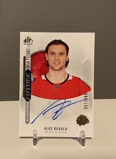 2020-21 UD SP Authentic Alec Regula Future Watch Auto 897/999
