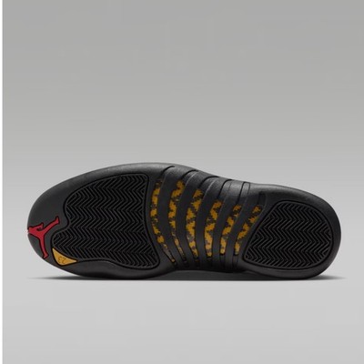 Nike Air Jordan Retro 12 XII Taxi 2025 Black White Gold CT8013-117