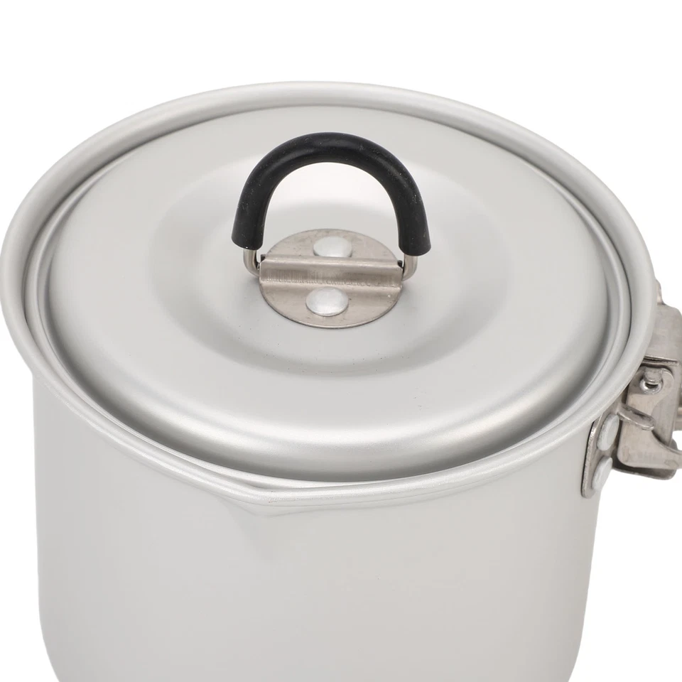 Small Milk Pot Portable Aluminum Fast Heating Foldable Camping Pot - Image 2 of 4