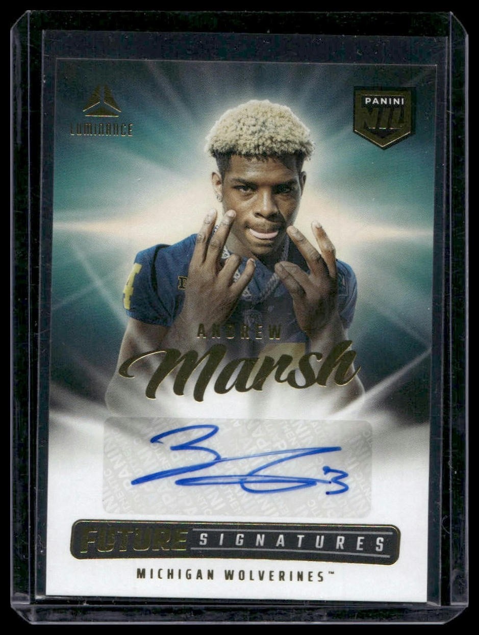 2025 Panini Luminance Andrew Marsh Future Signatures NIL