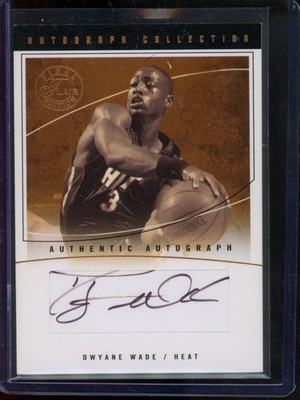 2003-04 Flair Final Edition Dwyane Wade Collection Auto /200 #AC-DWW