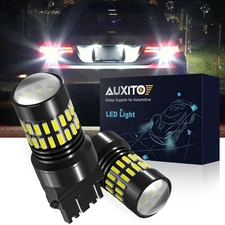 2X AUXITO 3157 WHITE LED BACKUP REVERSE LIGHT BULB FOR GMC SIERRA 1500 1999-2013