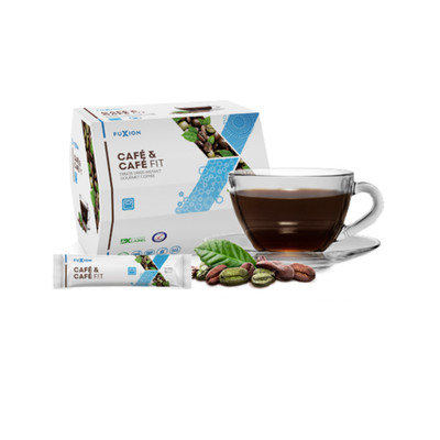 FuXion CAFE&CAFE FIT-INDULGE YOURSELF AND STAY FIT-28 Sticks-FREE SHIPPING