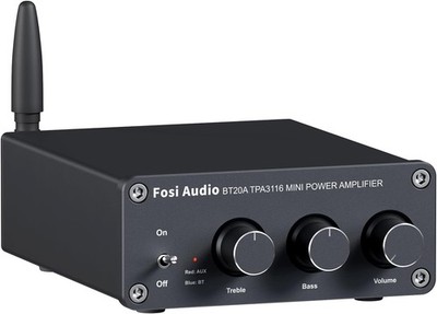 Fosi Audio BT20A Pro Bluetooth 5.0 Amplifier 300W x2 Wireless Amp SEALED