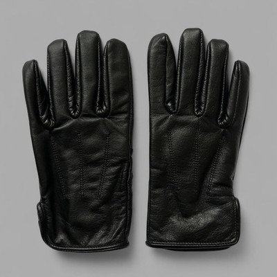 NWT Harley-Davidson 100% Genuine Leather Women s Black Riding Gloves. Size S.