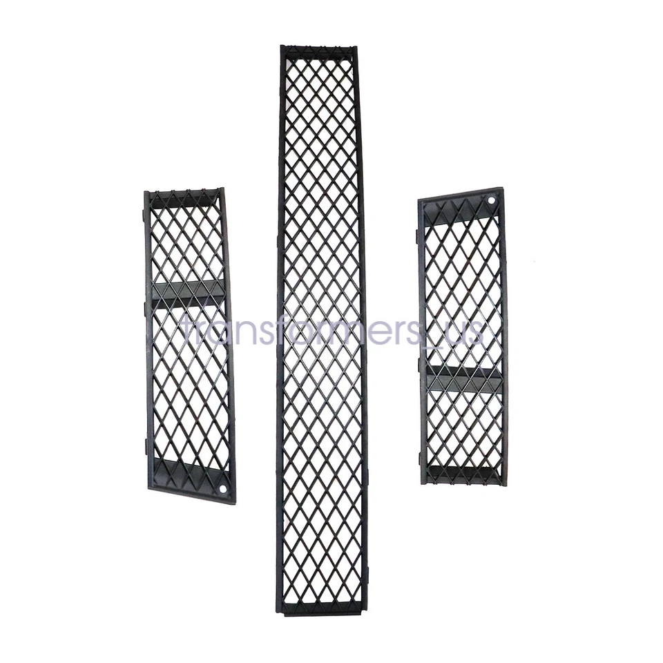 Kit de rejilla de parachoques delantero nuevo de 3 piezas para BMW 740i 740Li 750i 750Li 760Li 2009-2012 Foto 2 de 4