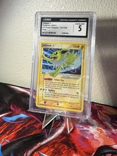 CGC 5 Jolteon Gold Star 101/108 Holo EX Power Keepers Graded Pokemon Card