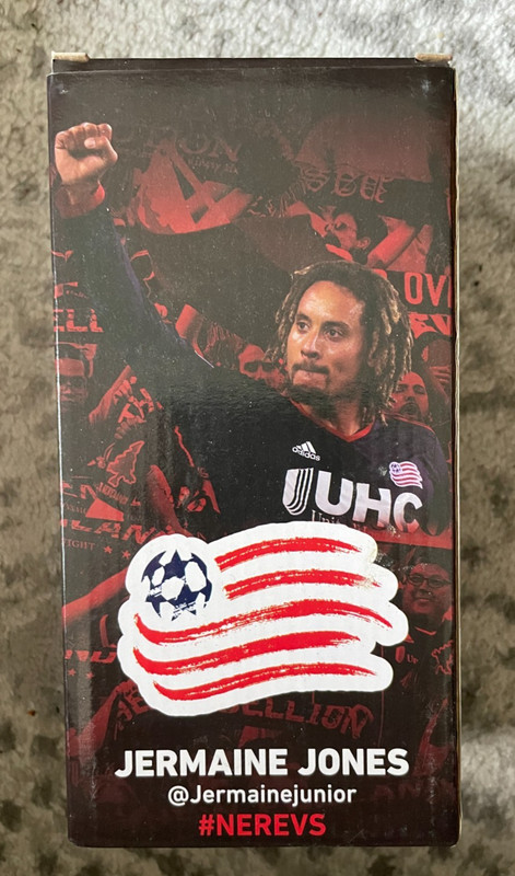 Jermaine Jones New England Revolution Bobblehead MLS Soccer NEW w/ BOX! RARE