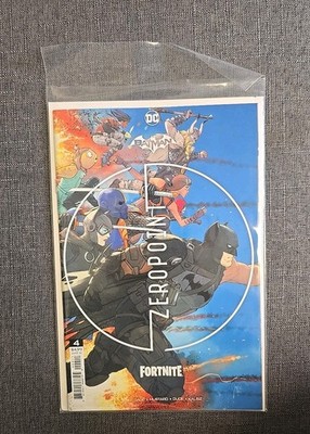 Batman / Fortnite: ZeroPoint #4 DC Comics in Plastic Sleeve / Bag.