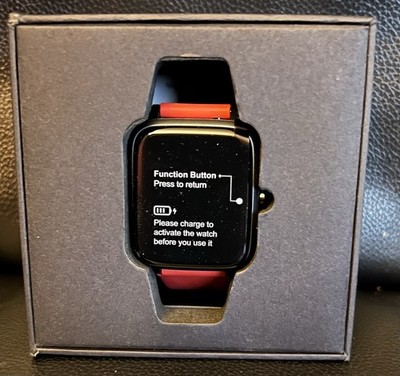 UMIDIGI Uwatch 3 Color Cinnabar Red Open Box
