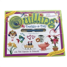 2007 DESIGN-A-DAY QUILLING KIT UNUSED NIB