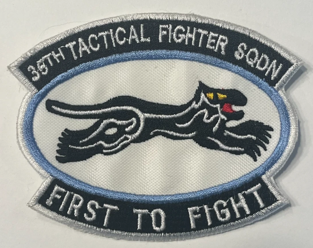Tactical Fighter Squadron In Original Current Air Force Patches