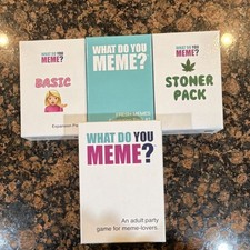 What Do You Meme? Party Game completo con pacchetto Stoner ed espansioni meme freschi