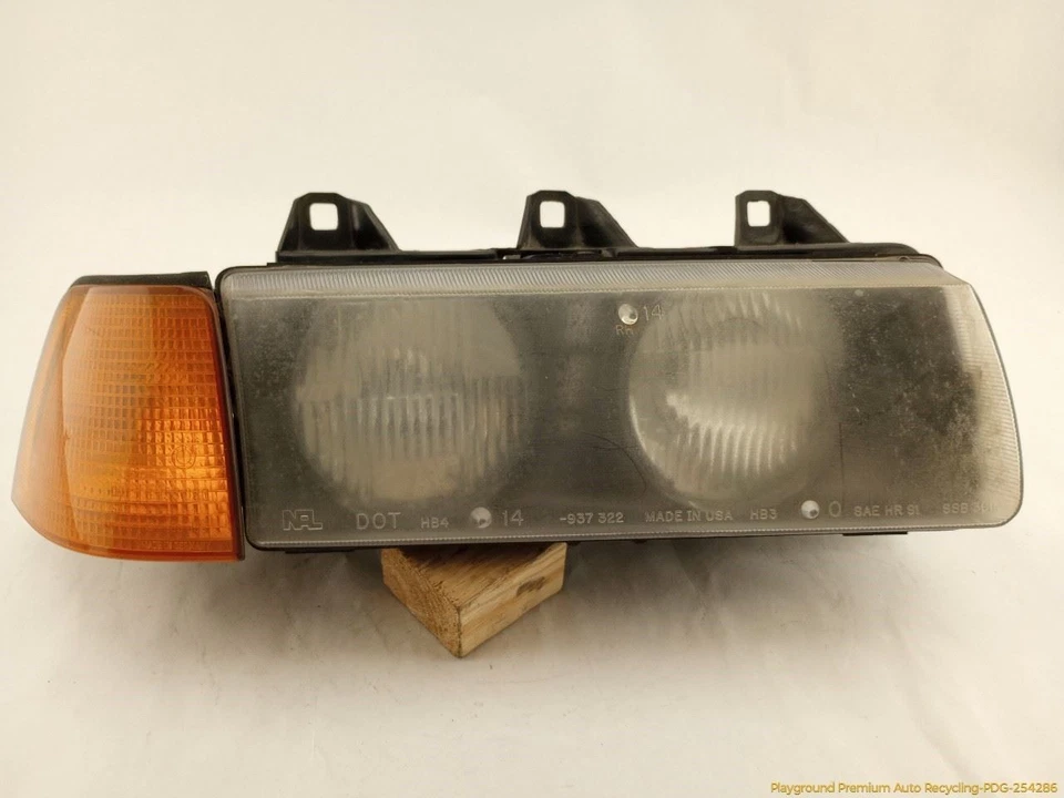 Faro halógeno derecho pasajero BMW 318ti E36 hatchback se adapta 1992-1999 92 Foto 2 de 4