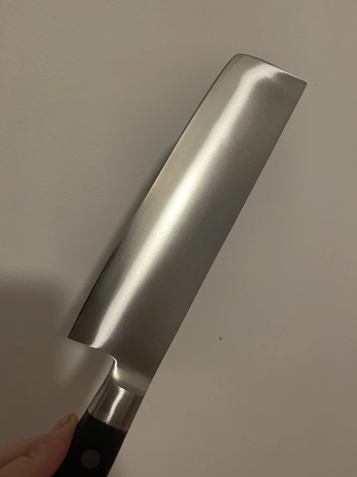 Cuchillo de cocina japonés Nakiri 160 mm Tojiro 藤次郎 en muy buena condición10 Foto 4 de 4