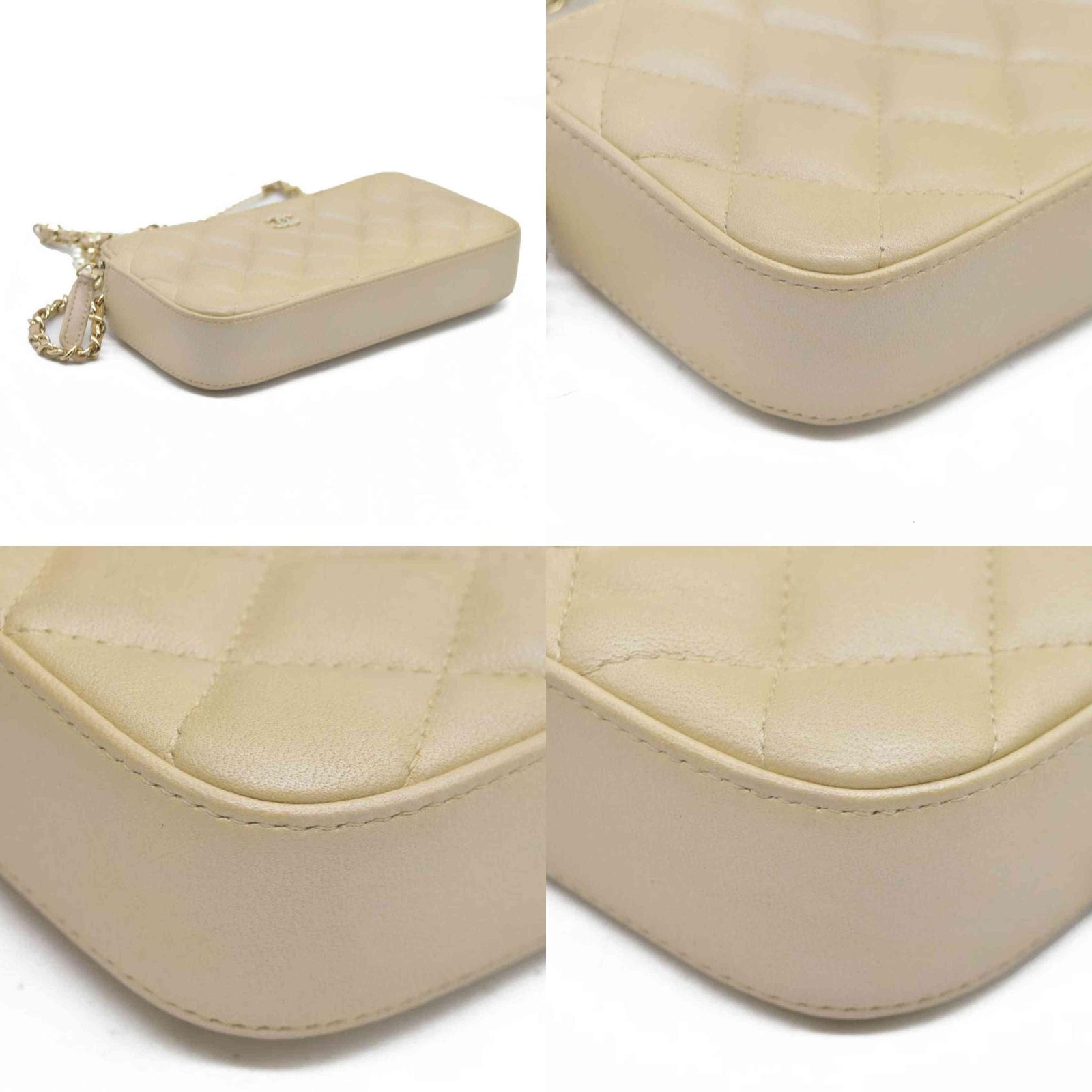 $4950 Chanel  Canvas Small Rectangular Leather Ch… - image 3