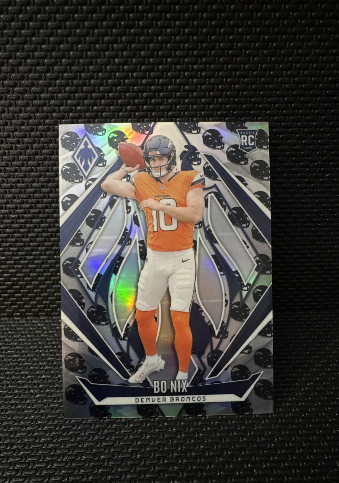 2024 Panini Phoenix - Rookies Bo Nix #159 Team Helmet /399 (RC)🔥🔥HOT Card🔥🔥