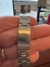 Vintage Rolex Oyster Perpetual Date Original Black Sigma Dial Watch Ref 1500 5