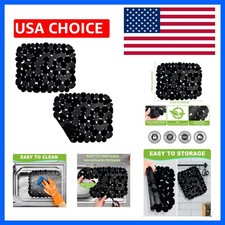 2 Pack Kitchen Sink Mat Small Size Plastic Pebble Kitchen Mat PVC Eco-Friendl...