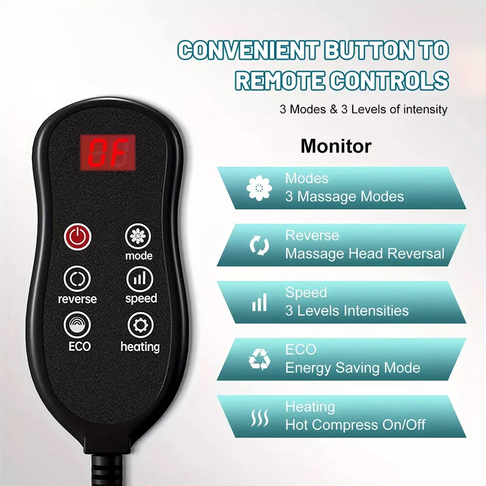 Foot Massager Machine with Heat Deep Tissue Massager For Foot And Calf Massage