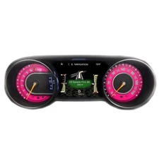 US Speedo Pink Wrangler JL/JT Gauge Face for Clusters 2018-2024