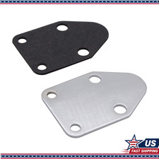 Sbc Fuel Pump Block Off Plate Chrome Gasket 283 327 350 383 400 Sb Chevy Sbc Fuel Pump Block Off Plate Chrome Gasket 283 327 350 383 400 Sb Chevy