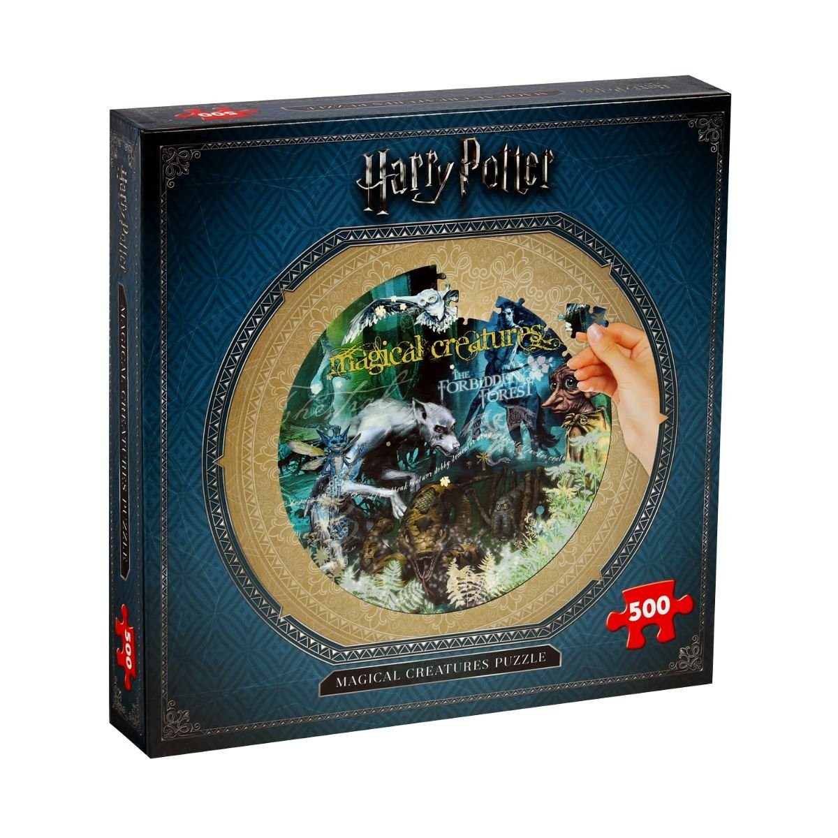 Harry Potter 2473 Zauberhafte Puzzle, Magische Kreaturen, 500 Stück, Einheitsgrö