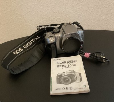 Canon EOS Digital Rebel 300D Camera Body ONLY - UNTESTED - AS IS
