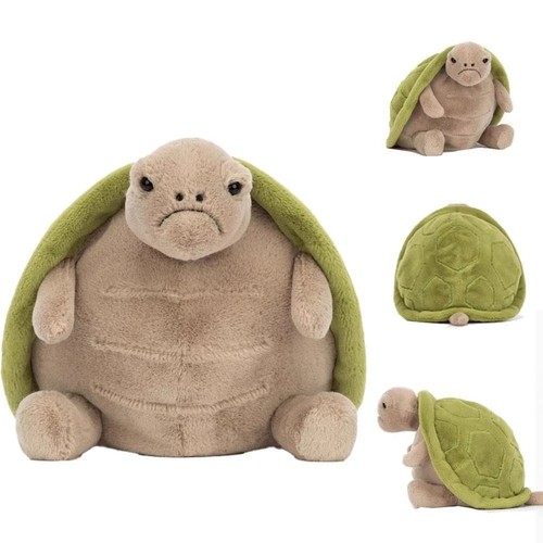 Timmy Turtle Stuffed Animal: 11" Ultra-Soft Plush, Perfect Kids' Gift!!