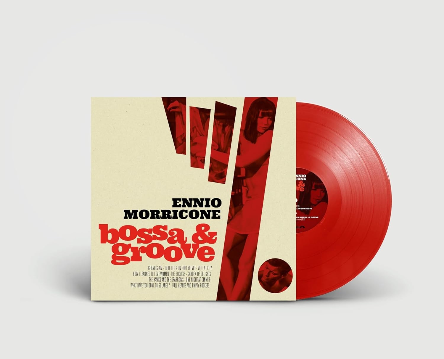 Ennio Morricone - Bossa & Groove (Clear Red Vinyl LP 2024, Compilation)