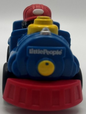 Fisher Price Little People Wheelies STEAM ENGINE Choo Choo TRAIN MICHAEL 2009