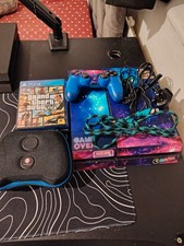 PS4 PlayStation 4 Console 500GB Bundle PS4 Controller And All Cables & Games Ins