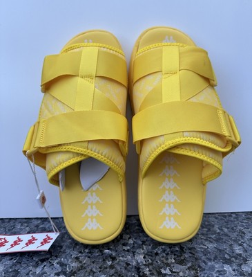 Kappa Kappa Authentic Asben 1 Sandals Yellow Sandals Men display picture 2