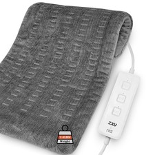 Weighted Heating Pad for Back Pain and Cramps Relief,12"x24" Large Heating Pa...
