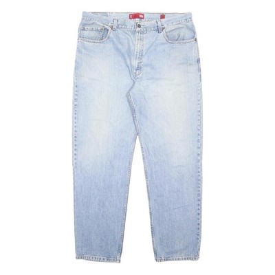 LEVI'S 504 Herren Jeans Hellblau Regular Straight Denim Medium W40 L32 Classic