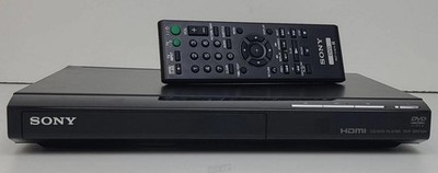 Sony DVP-SR510H DVD Player HD Upconversion 1080p Upscaling HDMI output Black