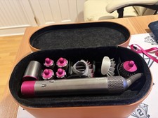 Dyson Airwrap Curl Dryer Full Set With Leather Box. Works Perfectly. Used